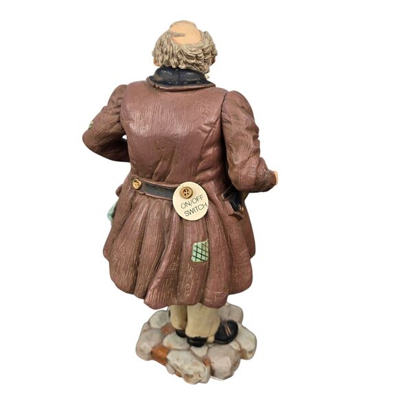 Vtg 1982 Hallmark Musical Organ Grinder & Monkey Santa Lucia Figurine 8.5" WORKS - Picture 12 of 14